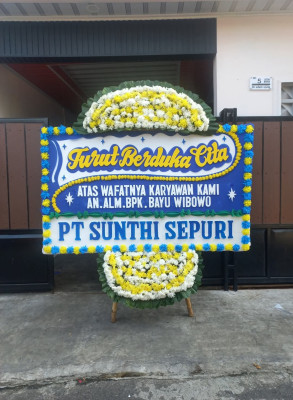 Papan Bunga Duka di Hayaping